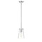 Z-Lite Kira Pendant, 1-Light, 5 In.W x 8 In.H, Chrome /Clear 7508MP-ROD-CH - alternate 1